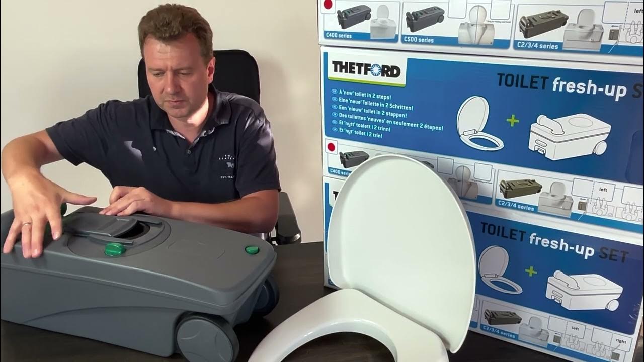 öffentliche Toilette In Der Nähe Jetzt Geöffnet So einfach! - Schiebermechanismus vom Thetford Toilette Freshup Set