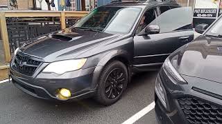 2008 Subaru Outback Turbo. Starting and Revving engine.