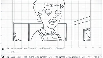 Using Desmos functions to recreate an animation. #mathart #draw #function #math 