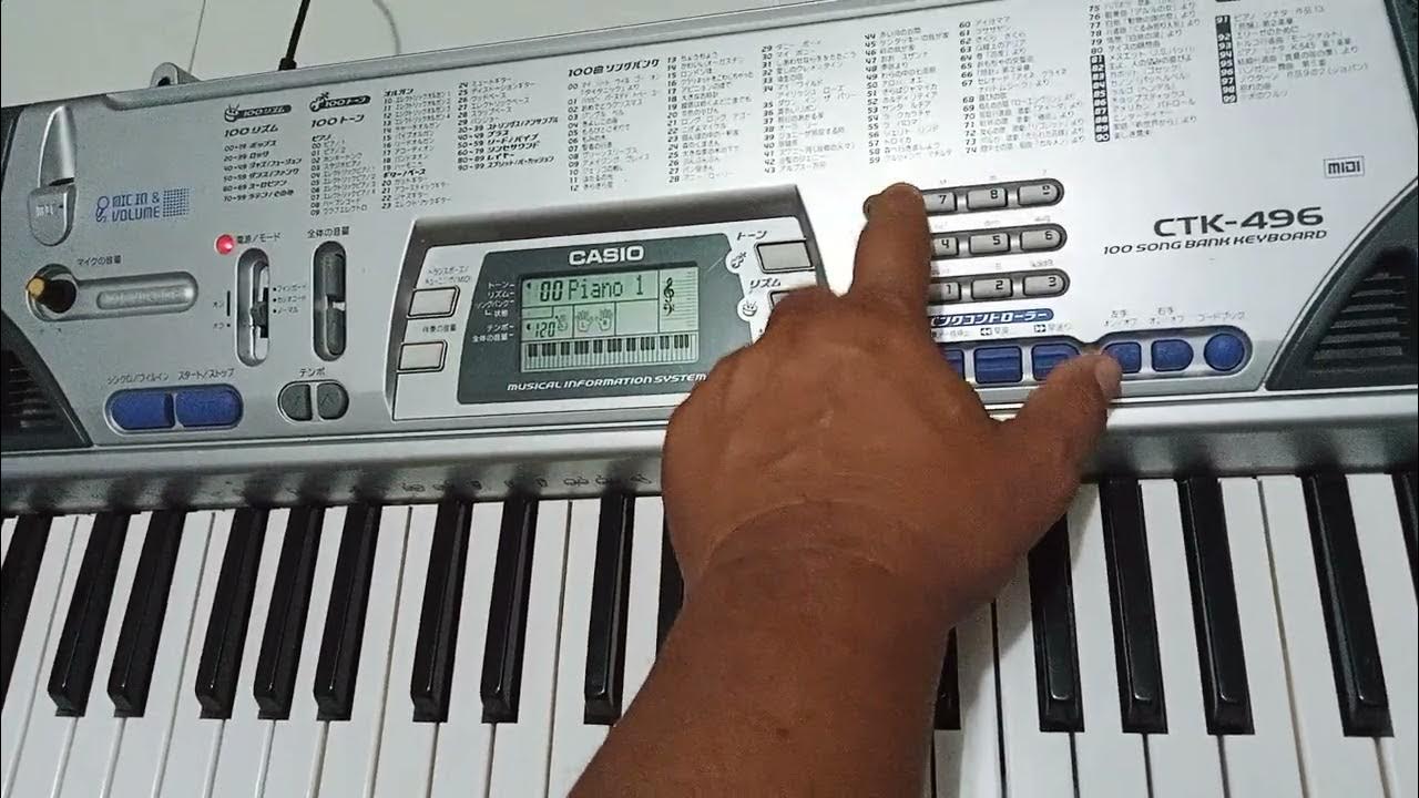 mikroskop Tæller insekter Hjelm Casio CTK-496 Keyboard Tagalog Review - YouTube