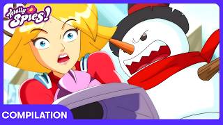 evil snowman totally spies