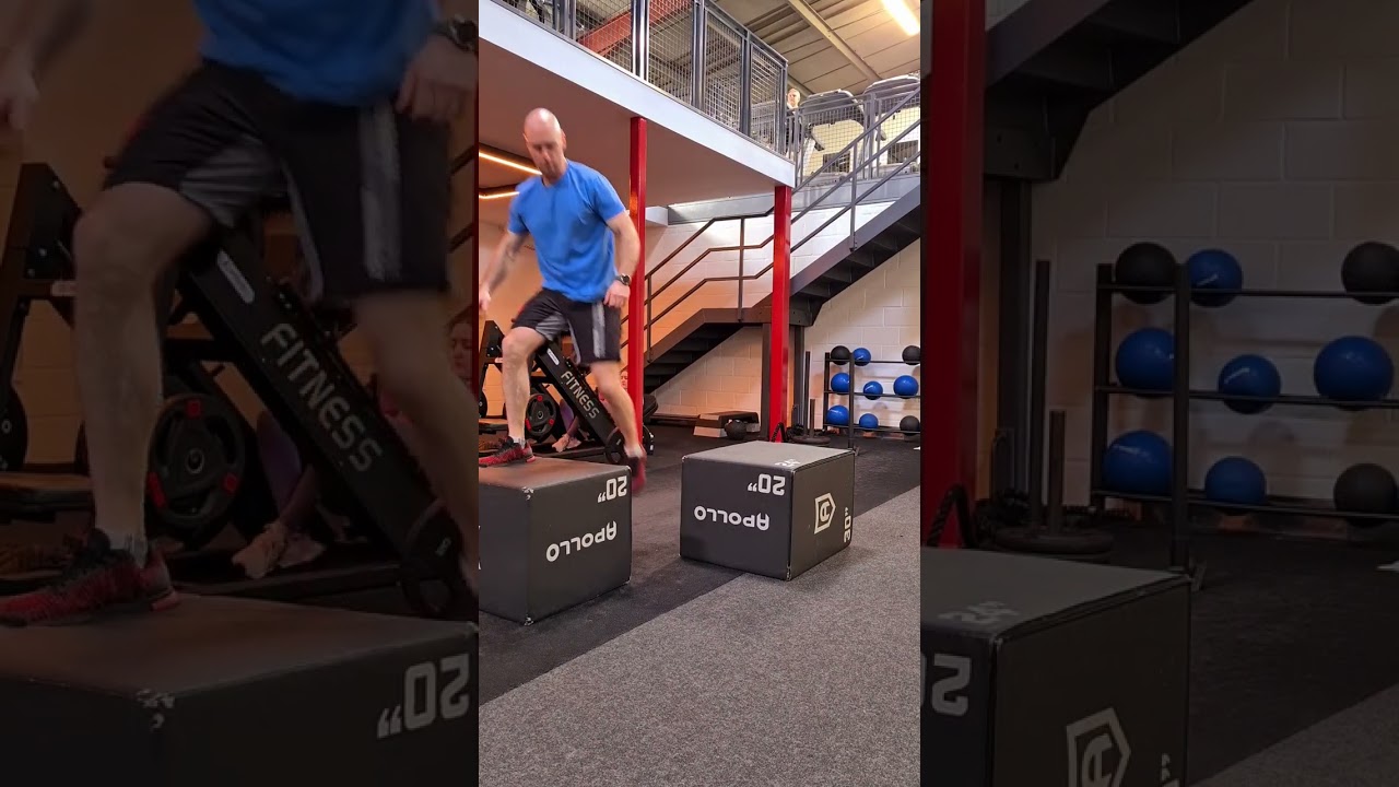 Side Box Jump To Box Jump