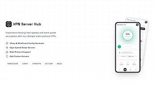 Generate Free WireGuard & V2Ray Configs with VPN Server Hub
