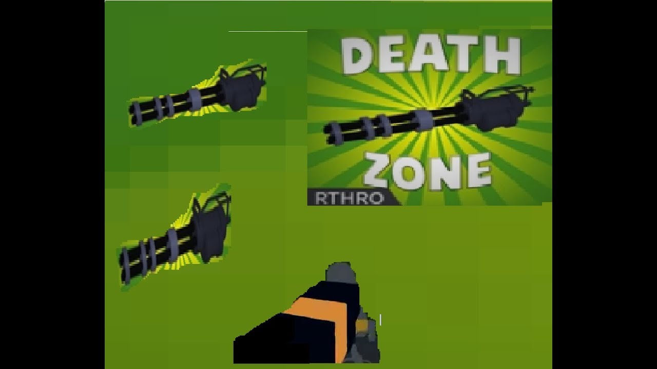 OMG THE LEGENDARY MINIGUN IN DEATH ZONE!!