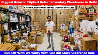 Biggest Amazon Flipkart Warehouse Delhi | 95% Off On Electronics, Kitchen,Fmcg,Orphan| Box Deals