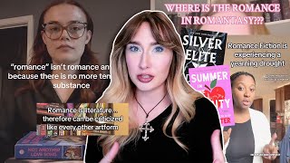 readers are not happy with the state of romance/romantasy books lately
