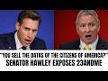 Josh Hawley EXPLODES on 23andMe CEO Over Selling Americans’ DNA | Senate Hearing Goes Off the Rails
