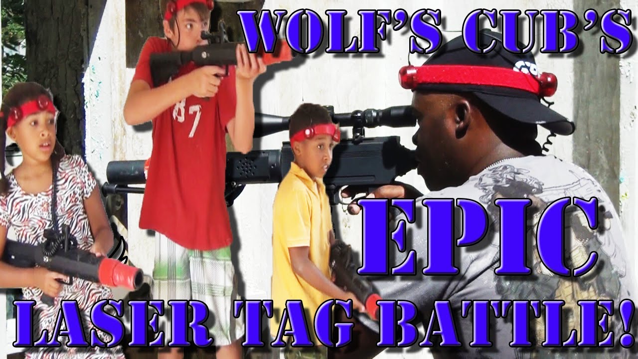 WOLF Takes the Cubs for LASERTAG!!!