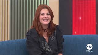 Carolina Cruz Mostrando Piernas Muy Bonita
