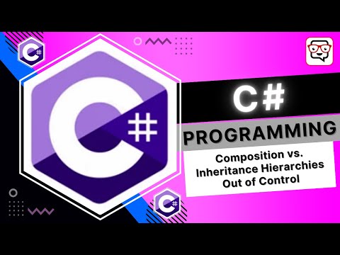 🔴 Composition vs. Inheritance Hierarchies Out of Control ♦ C# Programming ♦ C# Tutorial ♦ Learn C#