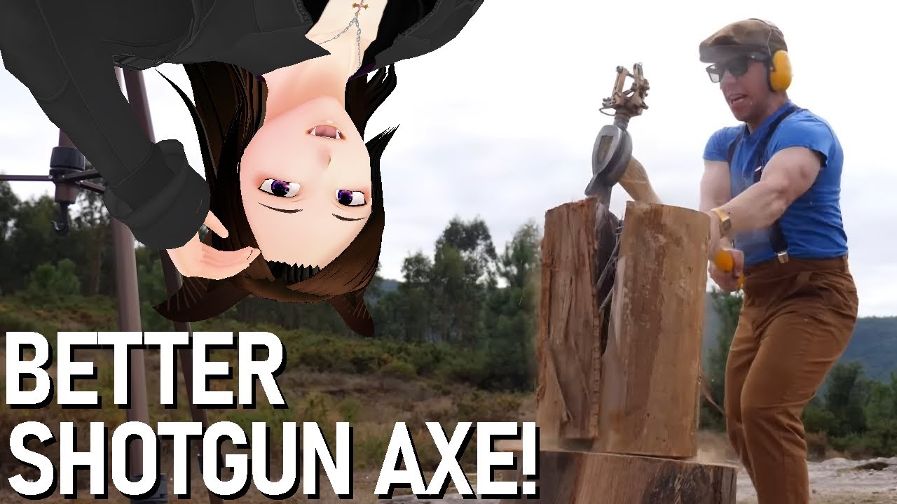 Reacting to I built a BETTER SHOTGUN AXE - Integza