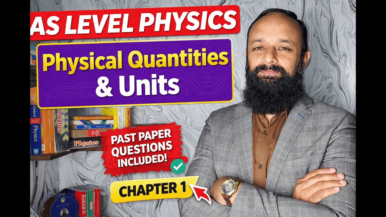 Physical Quantities & Units | AS Level Physics Part 2 | Past Paper Questions | 9702