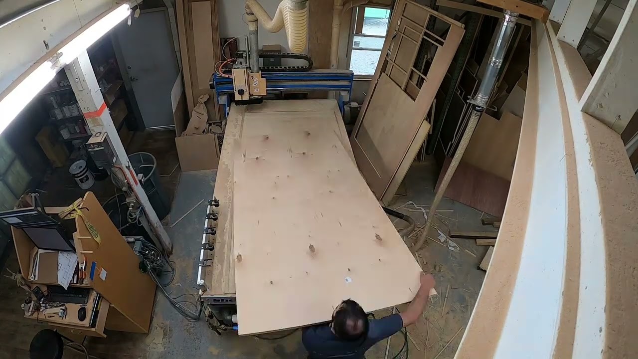 🎉 CNC Router ASMR | Satisfying Cabinet Tool Path Wood Cutting in Action 🎉  