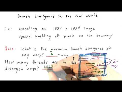 Thread Divergence in the Real World Part2 - Intro to Parallel Programming