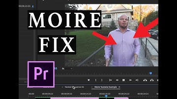 How to fix Moire & Aliasing in Premire Pro CC