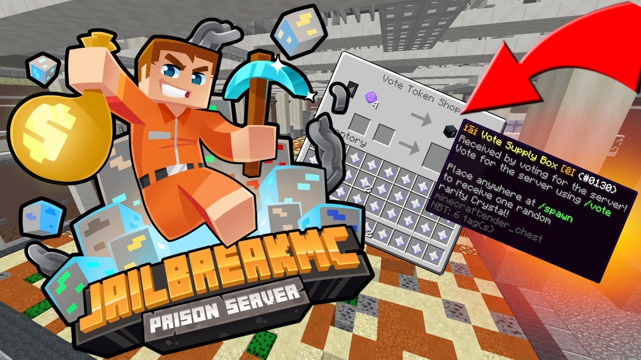 VOTE CRATES are a SCAM?!?!?! (C1 - D1 RANKUP!?!) | (JailBreakMC #4)