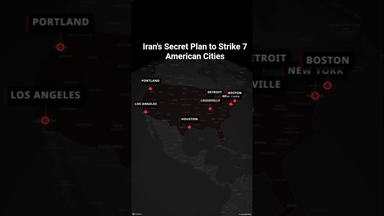 Iran's Secret Plan to Strike 7 American Cities