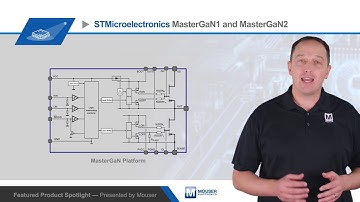 STMicro MASTERGAN GaN Half-Bridge High Voltage Drivers — Featured Product Spotlight | Mouser