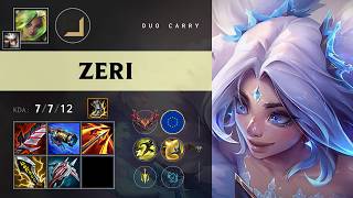 Zeri ADC vs Ezreal (BAM choego) - EUW Grandmaster Patch 26.14