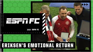 Christian Eriksen’s emotional home Denmark return | ESPN FC