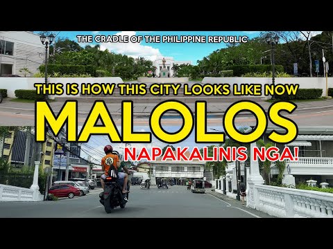 CITY OF MALOLOS Road Trip No. 1 | The Capital of Bulacan Province | DUAL CAM 4K DRIVING TOUR