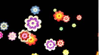 Colorful Flowers Transitions - Motion Graphics | Animation Videos | No Copyright.