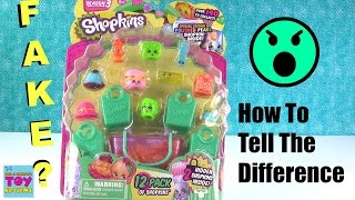 Fake Shopkins ? How To Tell The Difference & Not Get Bootleg Ones | PSToyReviews