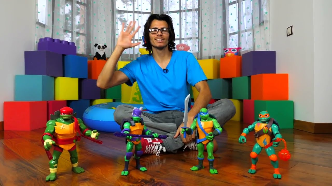 Teenage Ninja Mutant Turtles & PJ Masks Toys Toy Videos for kids YouTube