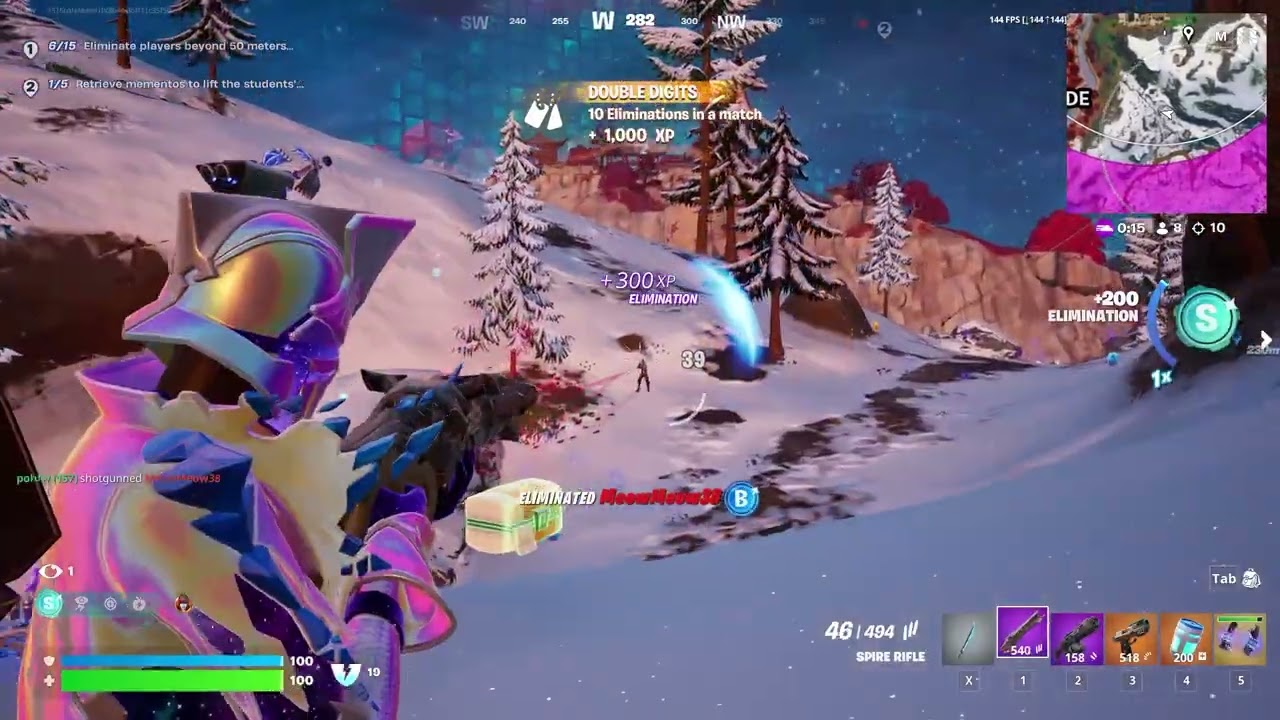 Longer Range Solos Win - Fortnite No Build