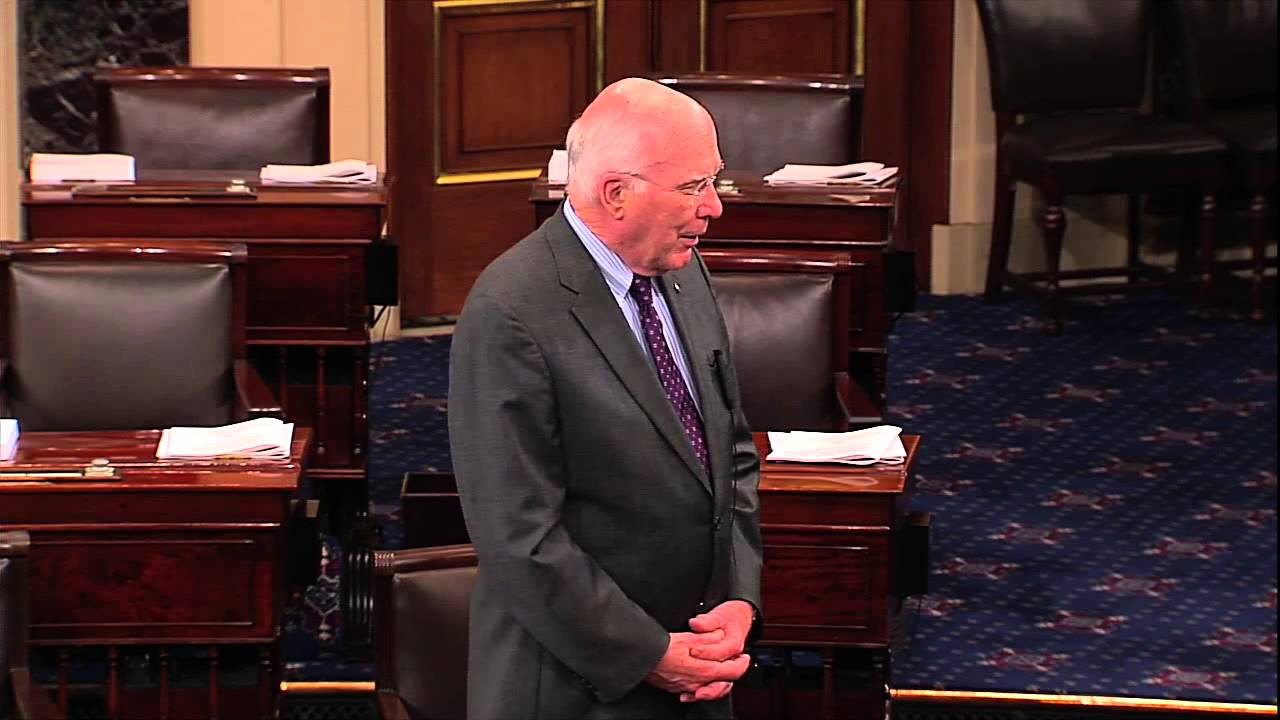 Senator Pat Leahy Thanks Tom For His Work To Improve The Lives Of People With Disabilities