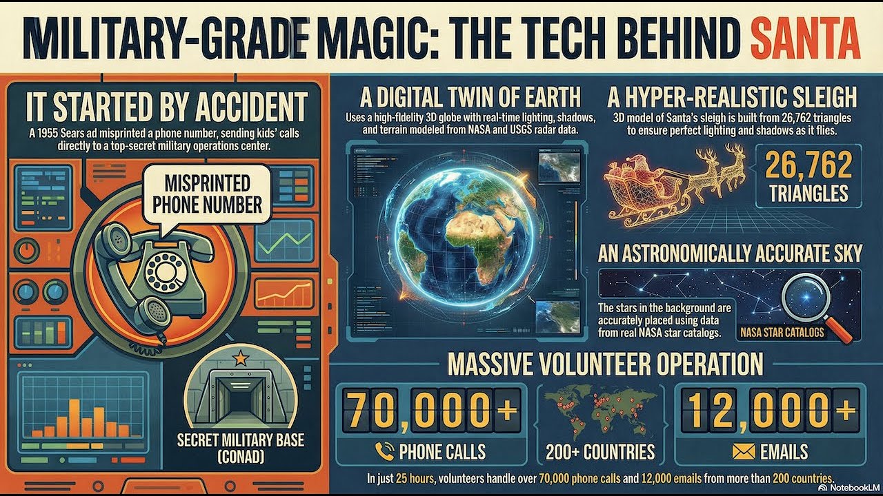 Tracking Santa: The Military-Grade Magic Behind NORAD's Santa Tracker
