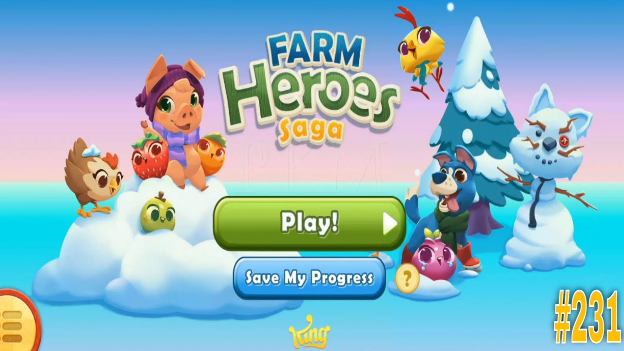 Farm Heroes Saga - Puzzle Games | RKM Gaming | Tips And Tricks | Casual Games | Level 231