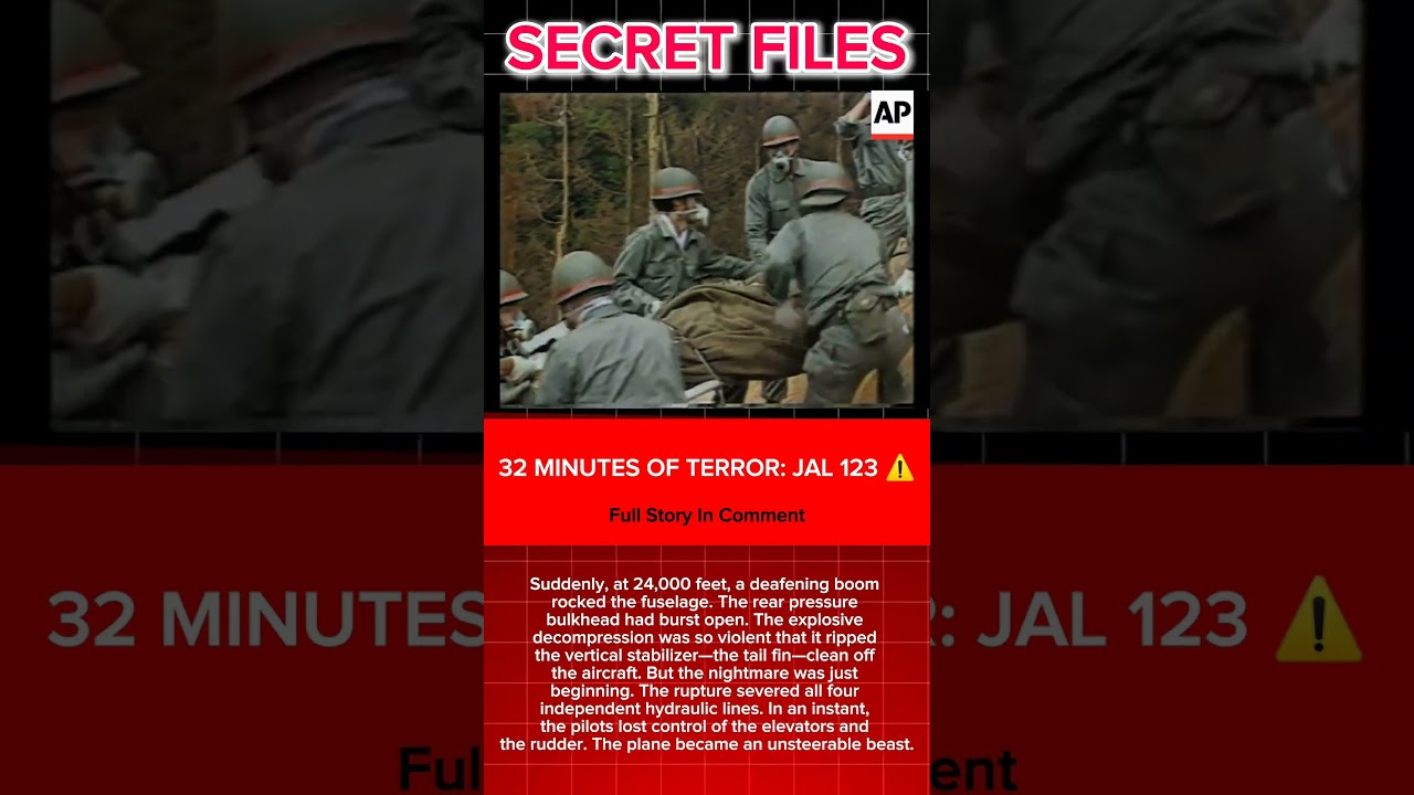 The Deadliest Single-Plane Crash in History ✈️🇯🇵 