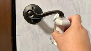 Removable Door Handle Lock by Peter von Panda 437 views 2 weeks ago 4 minutes, 17 seconds