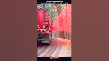 Công nghệ chống cháy đỉnh cao - Chất lỏng đỏ này lại cứu được cả khu rừng