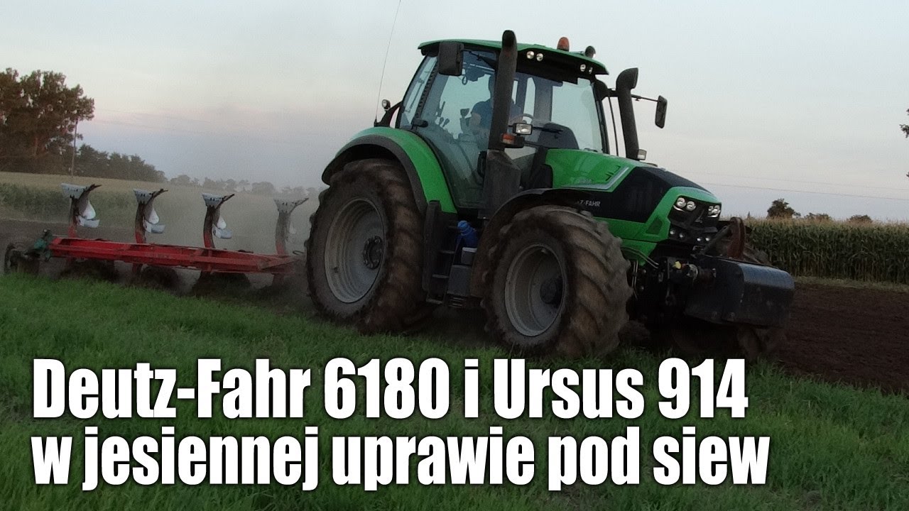 maxresdefault Deutz Fahr 6180 i Ursus 914 – jesienna orka i uprawa pod siew (VIDEO)