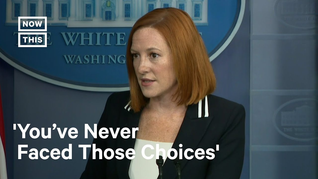 Jen Psaki Defends Pres. Biden's Position on Abortion