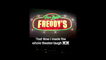 Bro Got The Whole Theater Laughing | Five Nights At Freddy's Movie MEME