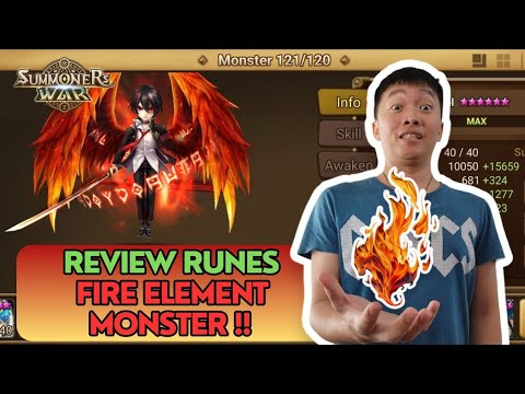 RUNES FIRE BANG YANG FIRE !! NIH NIH !! REVIEW RUNES FIRE ELEMENT ...