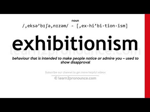 Video: Kas Yra Ekshibicionizmas