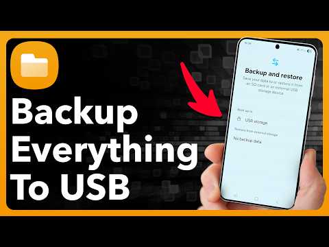 How To Backup Everything On Android Phone To USB Drive