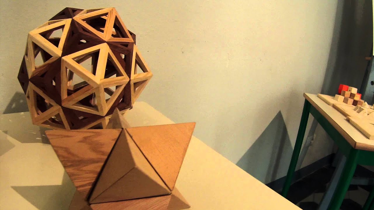 Geometric form in art school