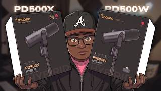 WORLDS FIRST AI-POWERED HYBRID MIC? | PD500W x PD500X | @MaonoGlobal