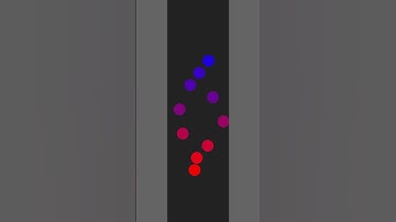 Balls bouncing ball walls closing in. #physics #simulation #satisfying #animation
