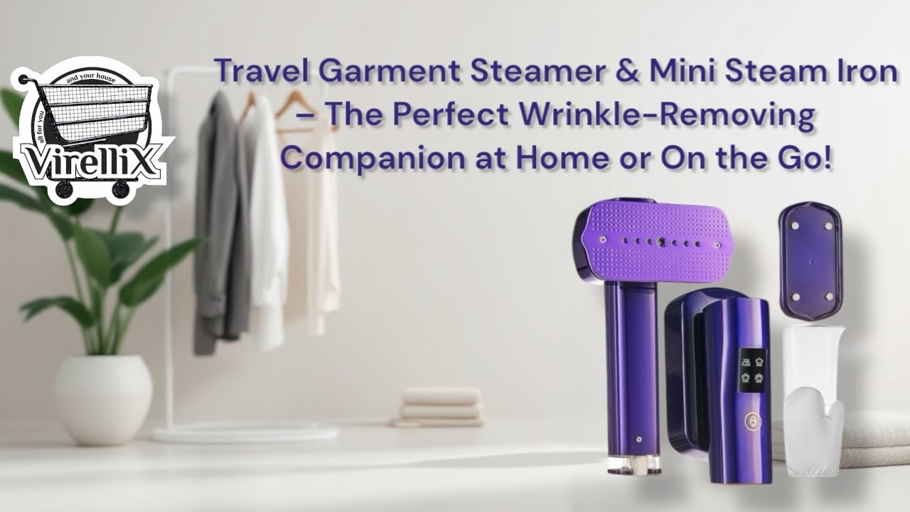 Perfectly Pressed Clothes in Minutes with Virellix!