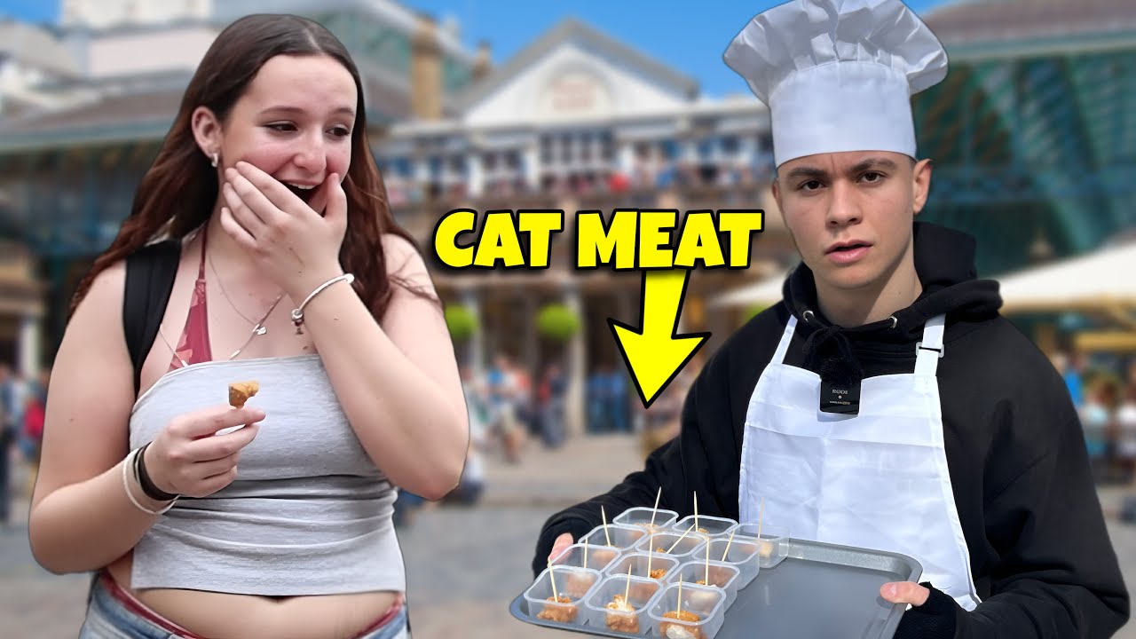 Feeding People Cat Meat Prank! Part 3