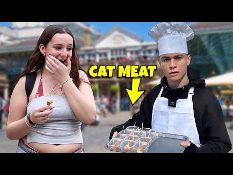 Feeding People Cat Meat Prank! Part 3