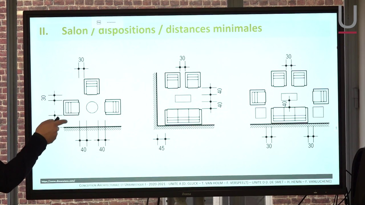 Cours ouverts/ Faculté d'architecture et d'urbanisme/ projet d'aménagement