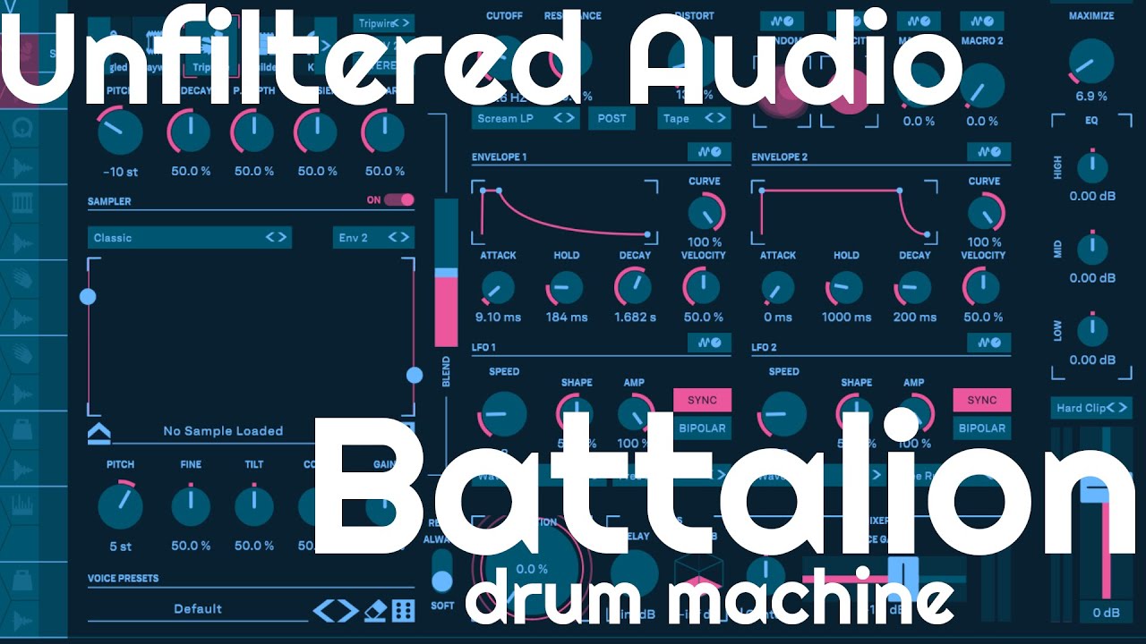 Battalion Drum Machine by Unfiltered Audio (No Talking)