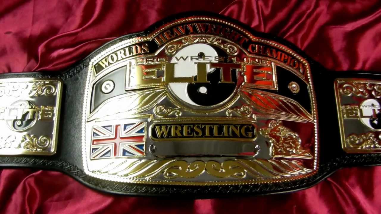 TRB Spotlight: Pro Wrestling Elite Heavyweight Championship Belt